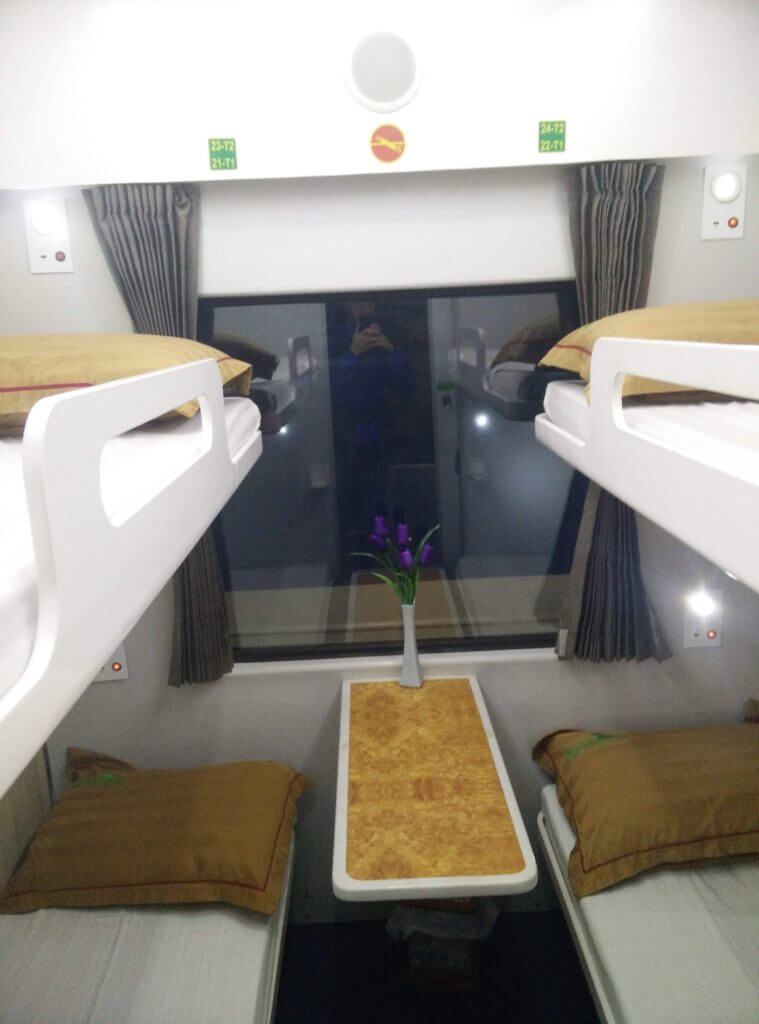 4 berth Sleeper Vietnam Railways