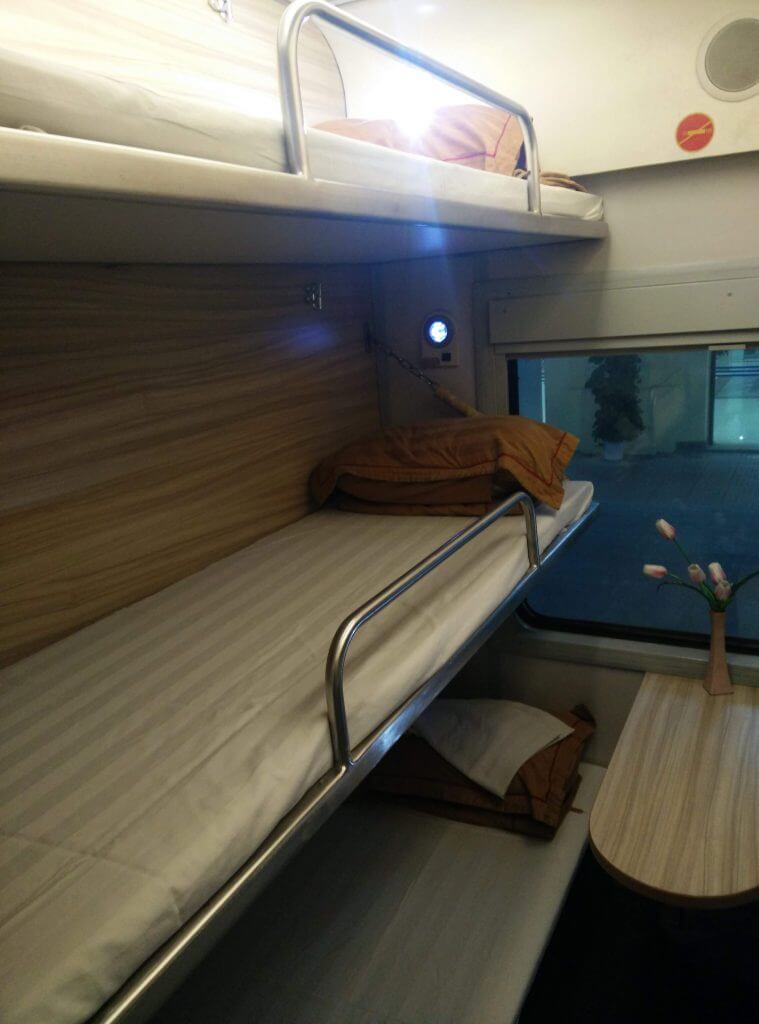 6 berth Sleeper Vietnam Railways
