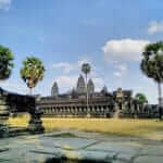 Angkor Wat in Kambodscha, hier im Portrait